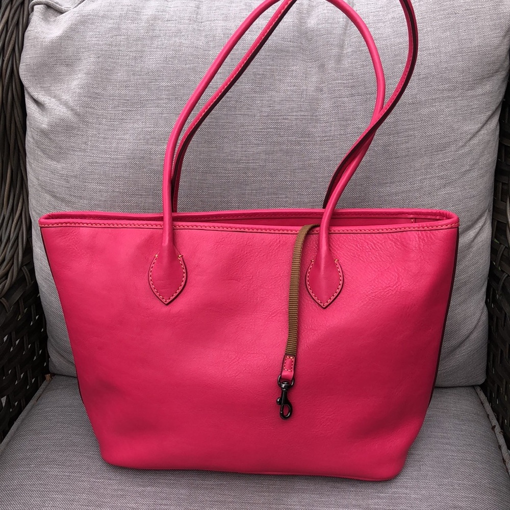 Dooney & Bourke Florentine Fuchsia Pink tote - Picture 3 of 12